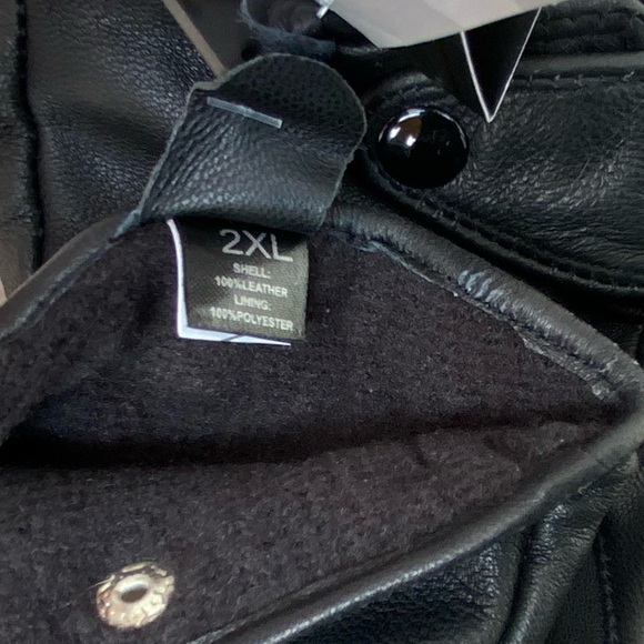 3M Thinsulate Genuine Leather Gloves - Black Sz 2XL - Picture 9 of 9